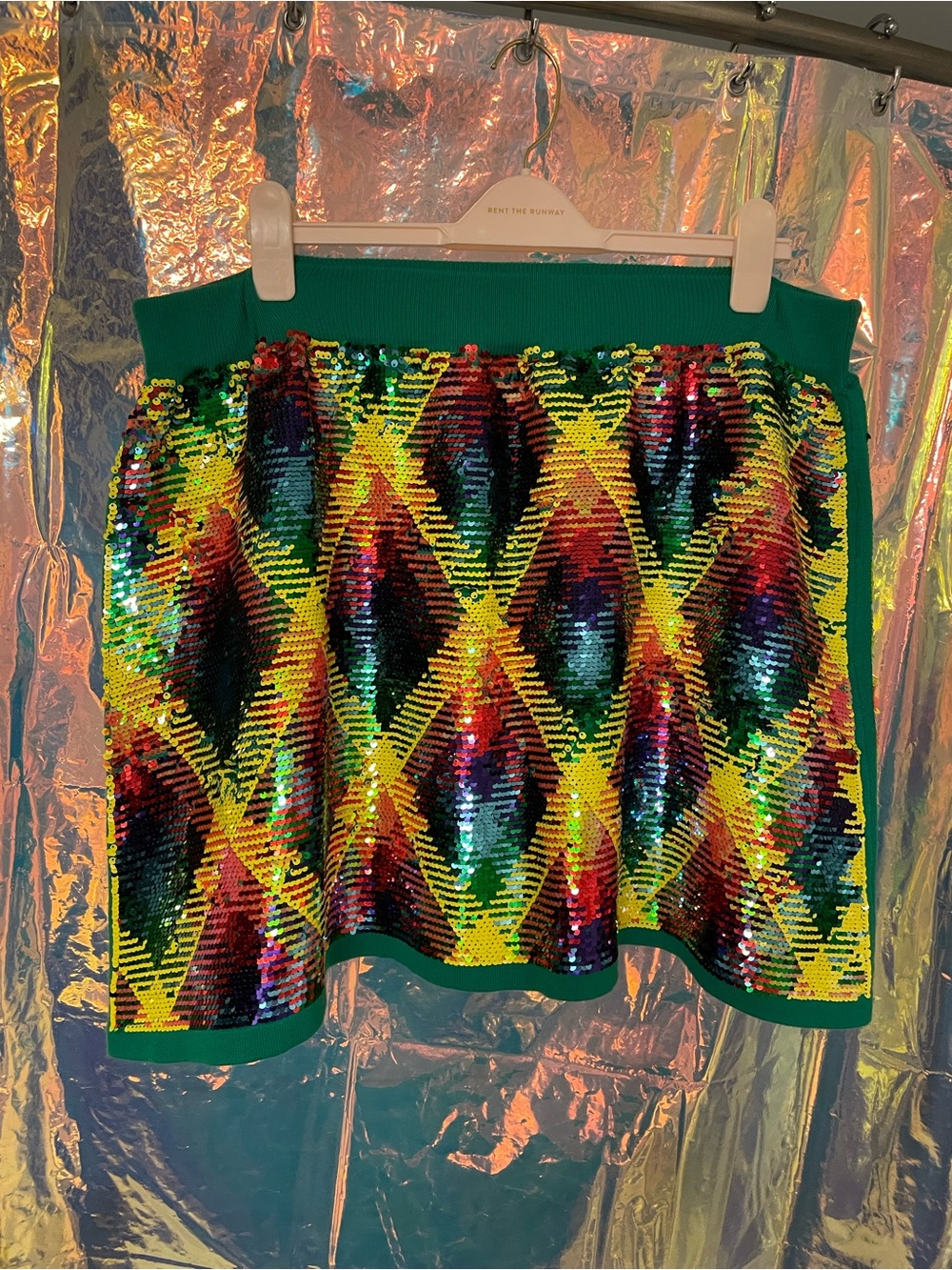 QOS Plaid Skirt